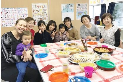 英会話カフェの授業風景